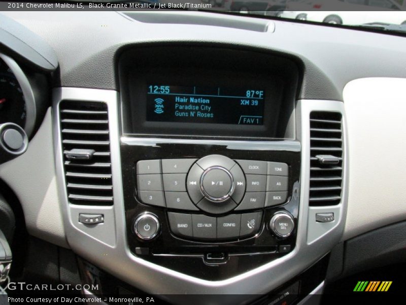Black Granite Metallic / Jet Black/Titanium 2014 Chevrolet Malibu LS