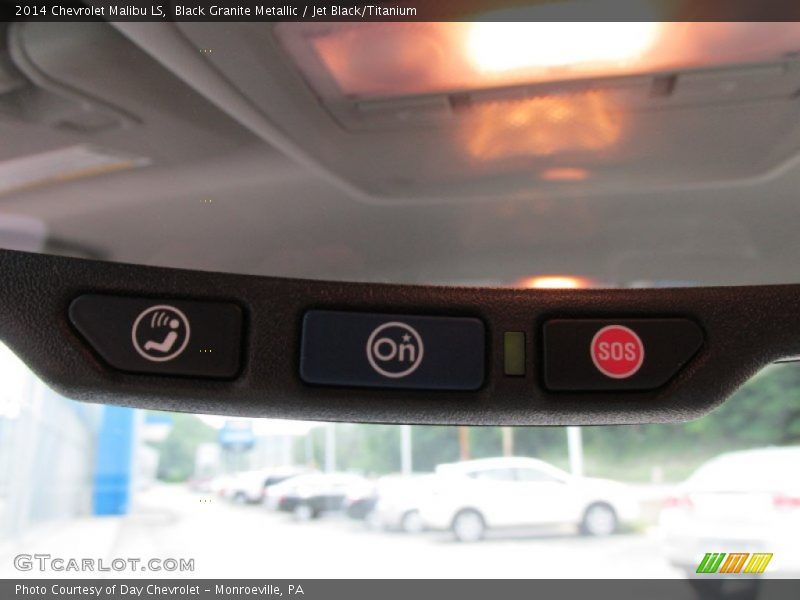Black Granite Metallic / Jet Black/Titanium 2014 Chevrolet Malibu LS