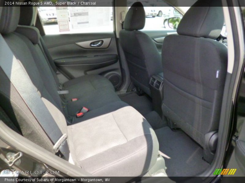 Super Black / Charcoal 2014 Nissan Rogue S AWD