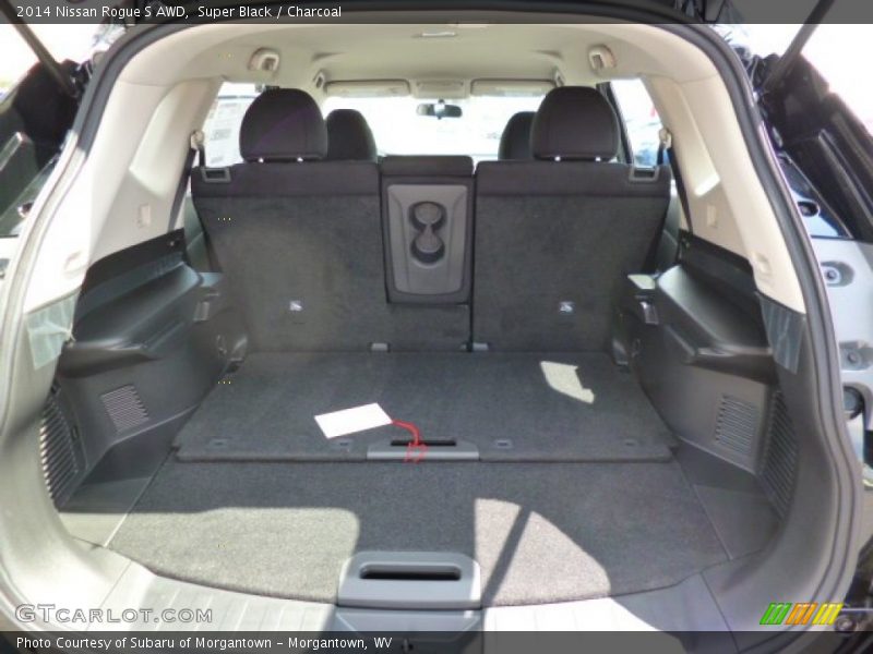 Super Black / Charcoal 2014 Nissan Rogue S AWD