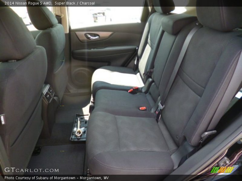 Super Black / Charcoal 2014 Nissan Rogue S AWD