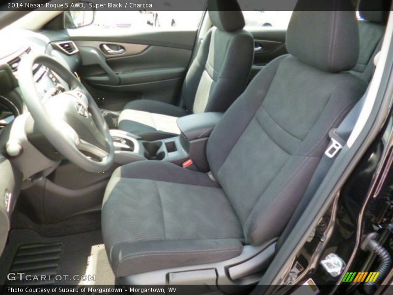 Super Black / Charcoal 2014 Nissan Rogue S AWD