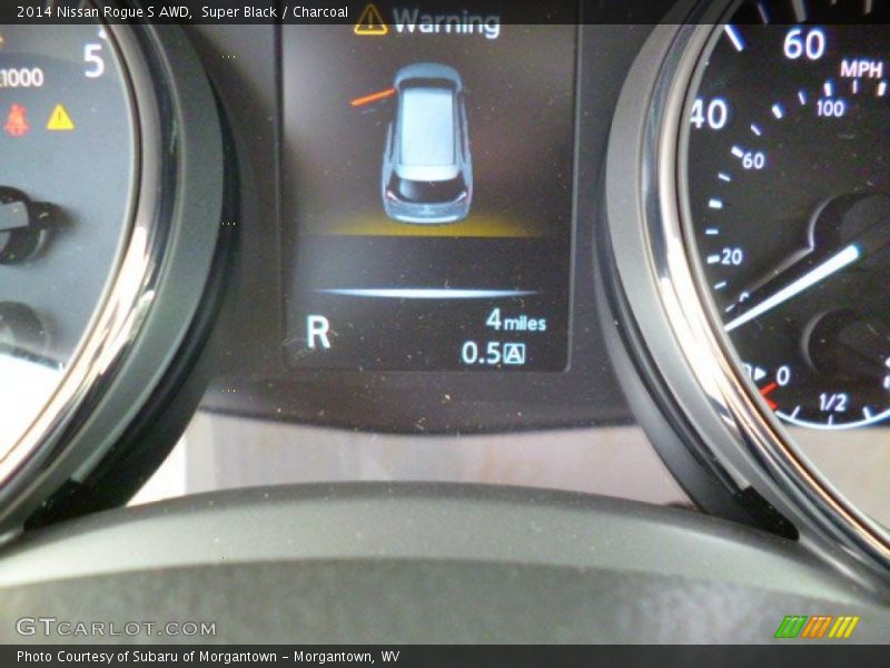 Super Black / Charcoal 2014 Nissan Rogue S AWD