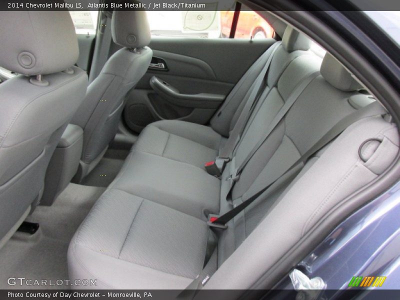 Atlantis Blue Metallic / Jet Black/Titanium 2014 Chevrolet Malibu LS