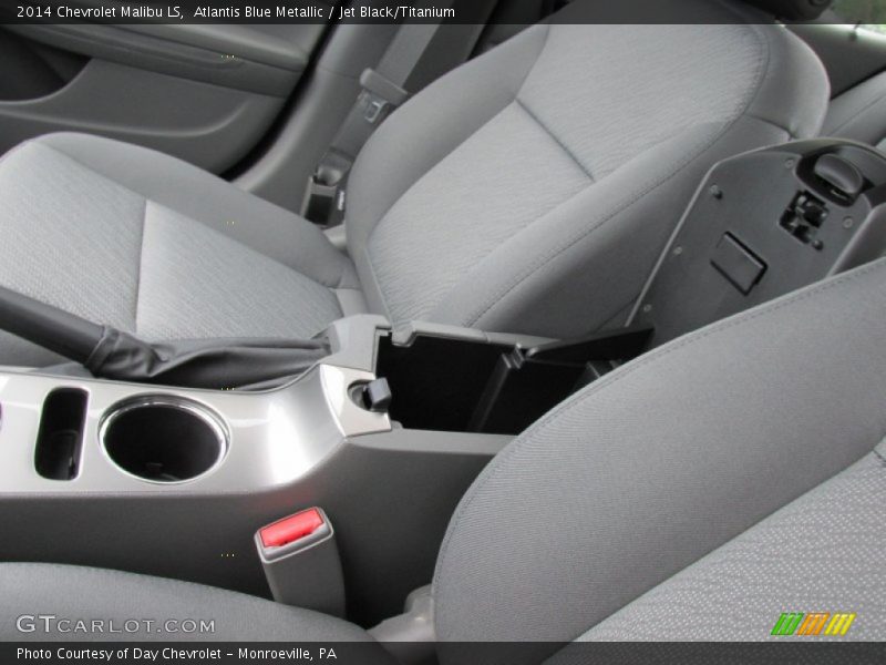 Atlantis Blue Metallic / Jet Black/Titanium 2014 Chevrolet Malibu LS