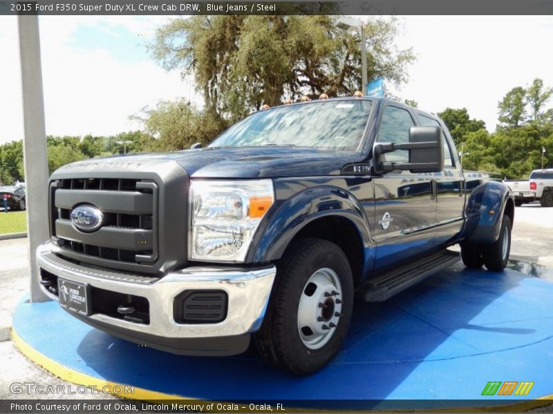Blue Jeans / Steel 2015 Ford F350 Super Duty XL Crew Cab DRW