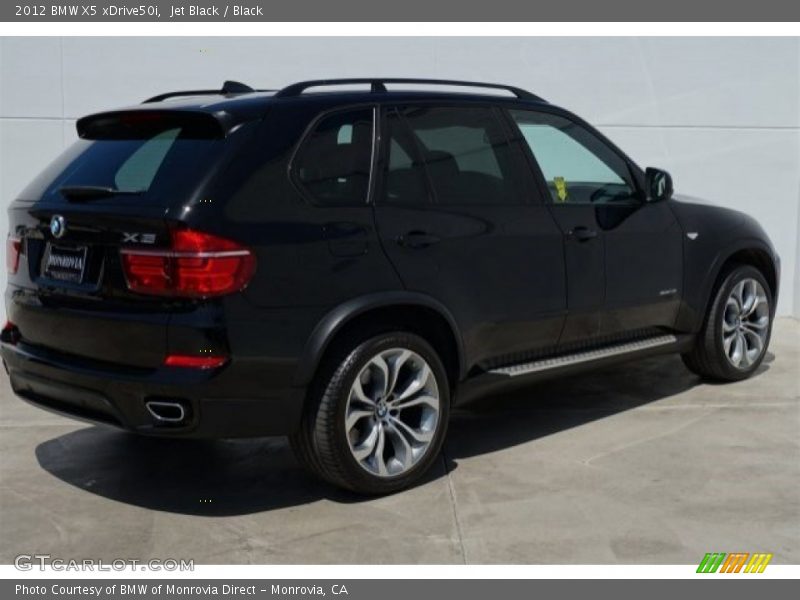 Jet Black / Black 2012 BMW X5 xDrive50i