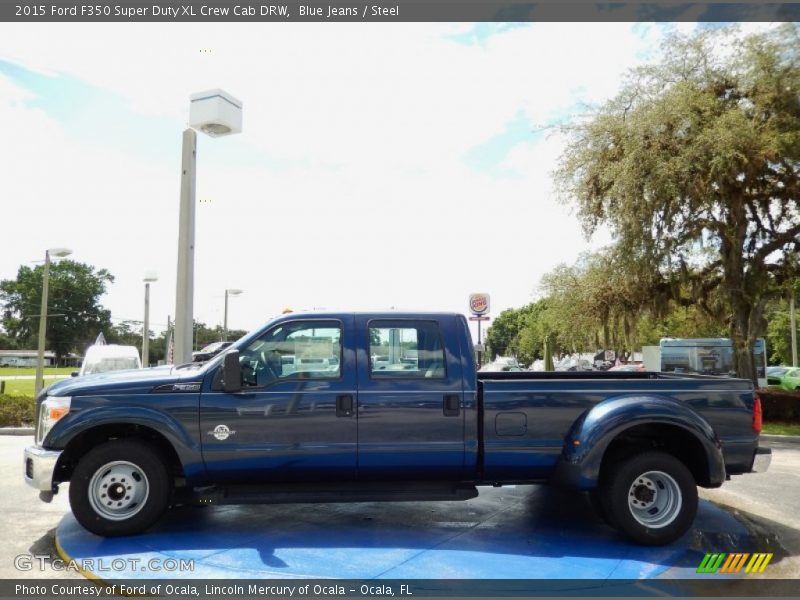  2015 F350 Super Duty XL Crew Cab DRW Blue Jeans