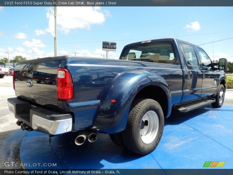  2015 F350 Super Duty XL Crew Cab DRW Blue Jeans