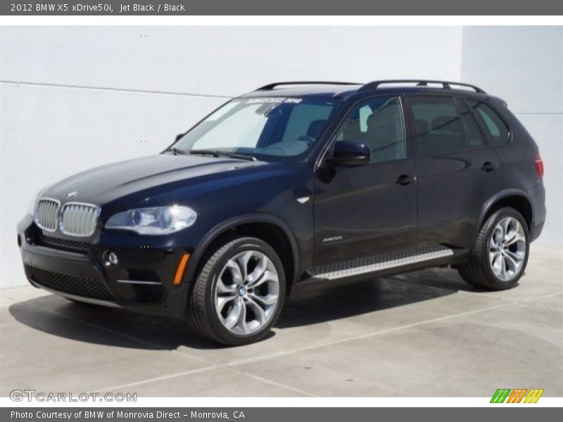 Jet Black / Black 2012 BMW X5 xDrive50i
