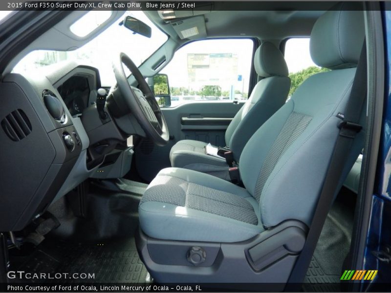 Front Seat of 2015 F350 Super Duty XL Crew Cab DRW