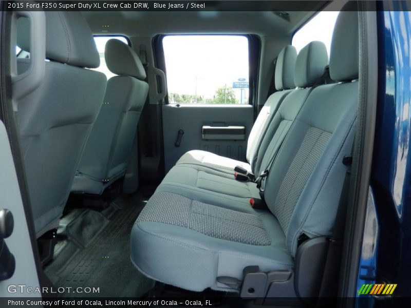 Rear Seat of 2015 F350 Super Duty XL Crew Cab DRW
