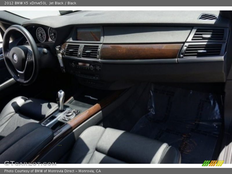 Jet Black / Black 2012 BMW X5 xDrive50i