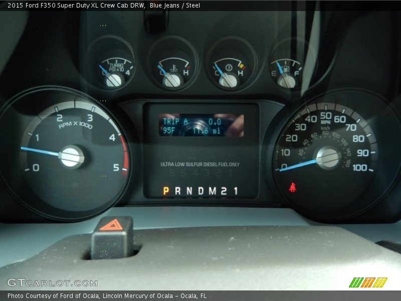  2015 F350 Super Duty XL Crew Cab DRW XL Crew Cab DRW Gauges