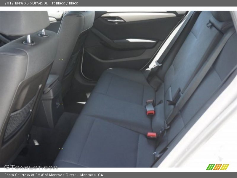 Jet Black / Black 2012 BMW X5 xDrive50i