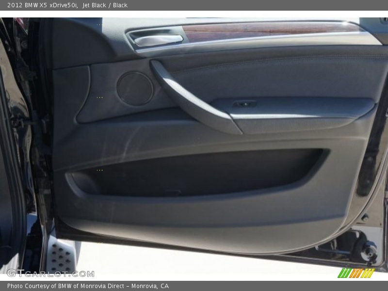 Jet Black / Black 2012 BMW X5 xDrive50i
