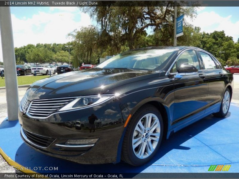Tuxedo Black / Light Dune 2014 Lincoln MKZ Hybrid