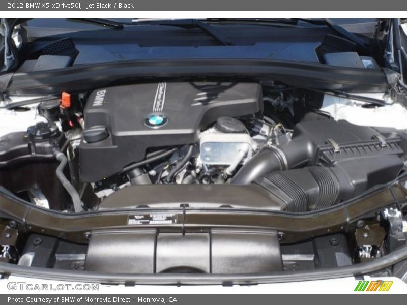 Jet Black / Black 2012 BMW X5 xDrive50i