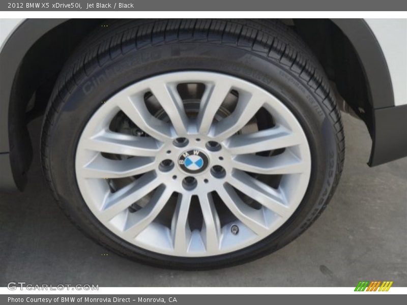 Jet Black / Black 2012 BMW X5 xDrive50i