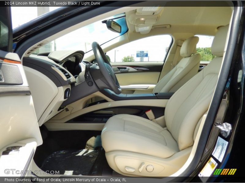 Tuxedo Black / Light Dune 2014 Lincoln MKZ Hybrid