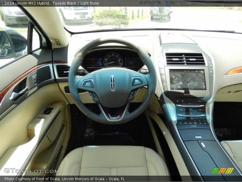 Tuxedo Black / Light Dune 2014 Lincoln MKZ Hybrid
