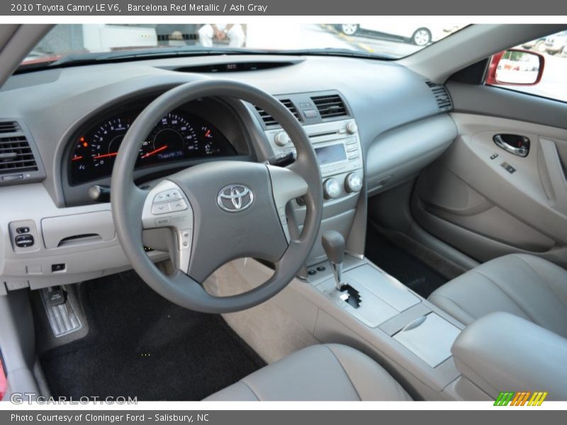 Barcelona Red Metallic / Ash Gray 2010 Toyota Camry LE V6