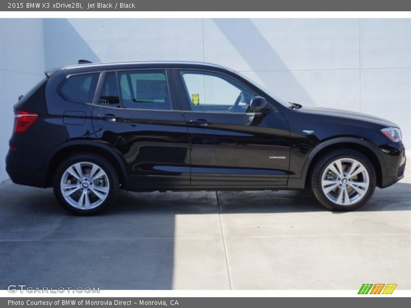 Jet Black / Black 2015 BMW X3 xDrive28i