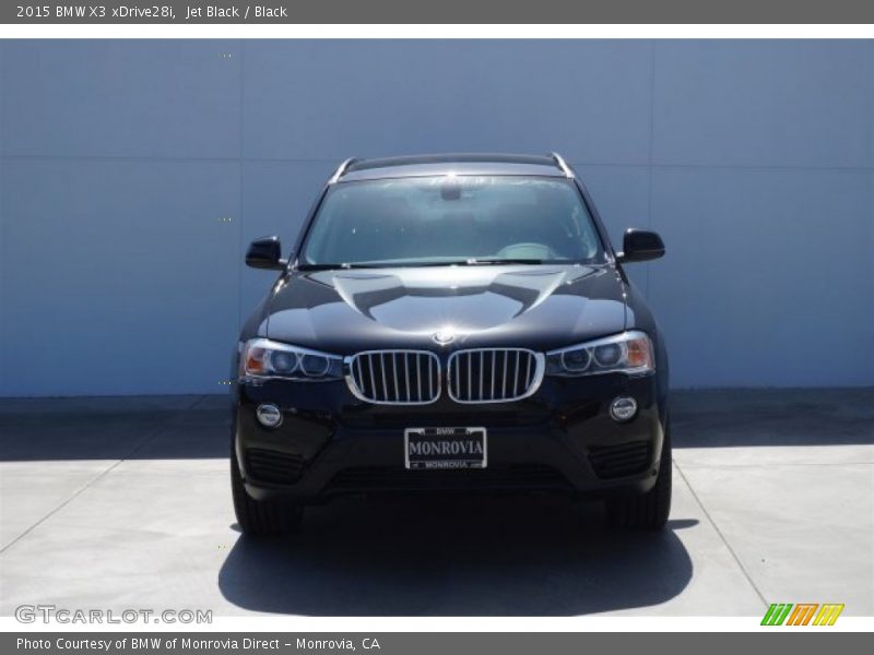 Jet Black / Black 2015 BMW X3 xDrive28i