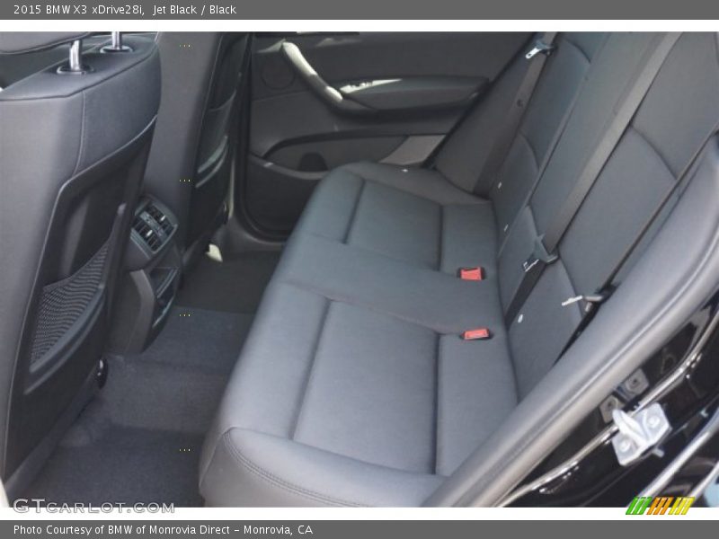 Jet Black / Black 2015 BMW X3 xDrive28i