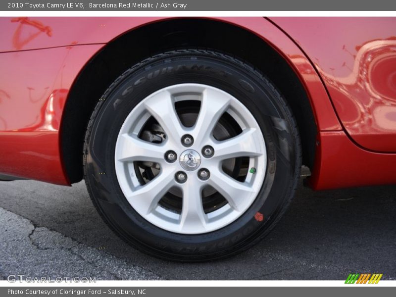 Barcelona Red Metallic / Ash Gray 2010 Toyota Camry LE V6