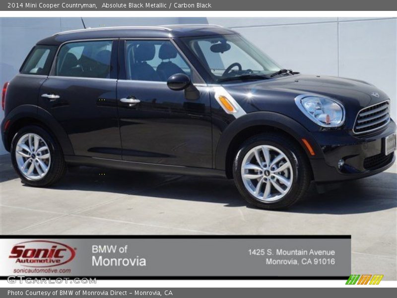 Absolute Black Metallic / Carbon Black 2014 Mini Cooper Countryman