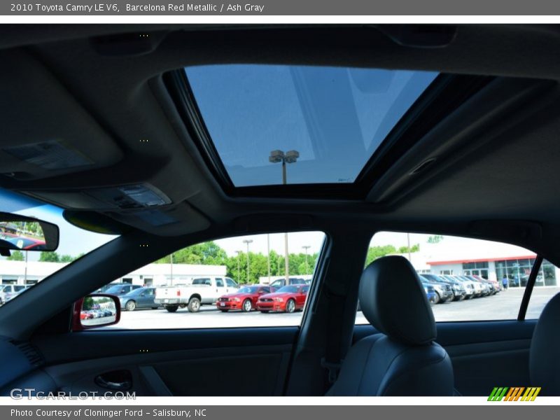 Barcelona Red Metallic / Ash Gray 2010 Toyota Camry LE V6