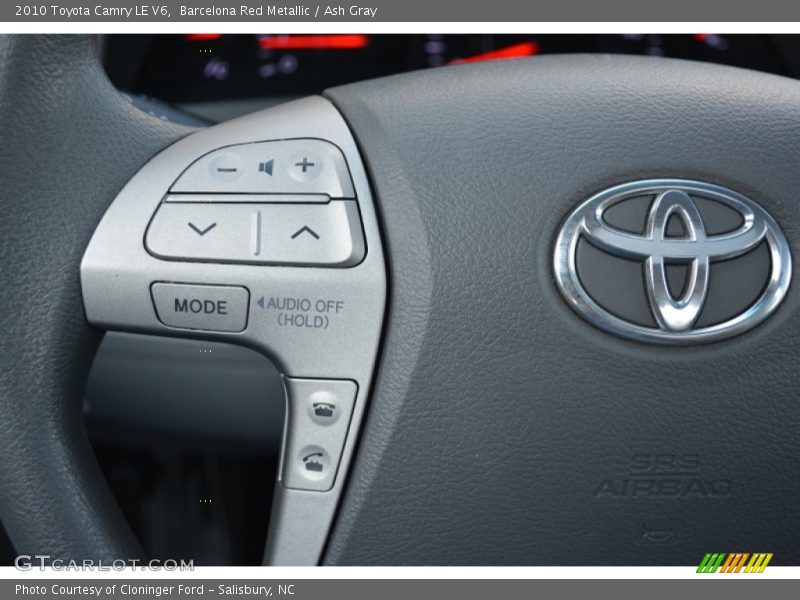 Barcelona Red Metallic / Ash Gray 2010 Toyota Camry LE V6