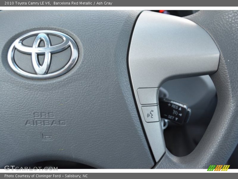 Barcelona Red Metallic / Ash Gray 2010 Toyota Camry LE V6