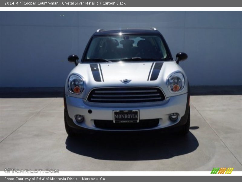 Crystal Silver Metallic / Carbon Black 2014 Mini Cooper Countryman