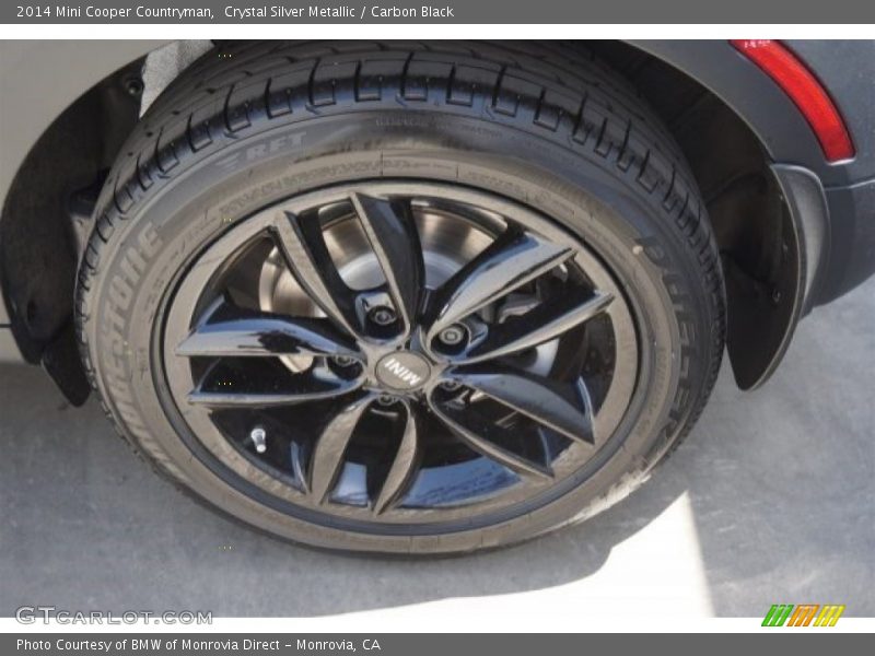Crystal Silver Metallic / Carbon Black 2014 Mini Cooper Countryman