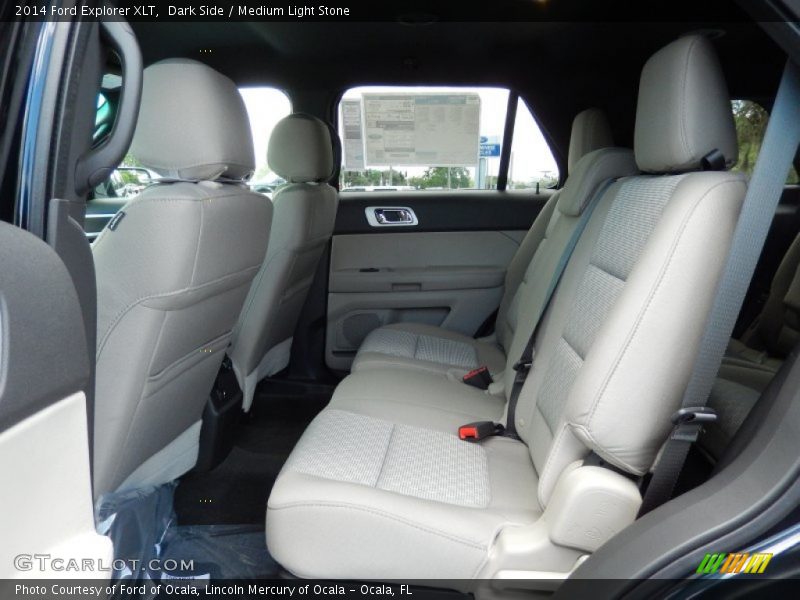 Dark Side / Medium Light Stone 2014 Ford Explorer XLT