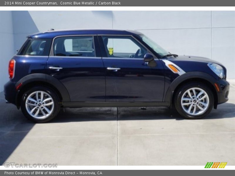 Cosmic Blue Metallic / Carbon Black 2014 Mini Cooper Countryman