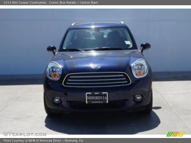 Cosmic Blue Metallic / Carbon Black 2014 Mini Cooper Countryman