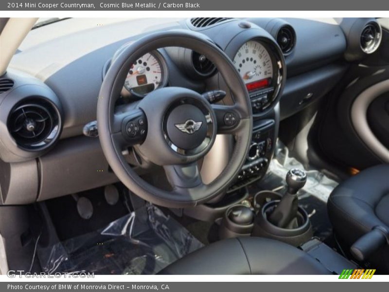 Cosmic Blue Metallic / Carbon Black 2014 Mini Cooper Countryman