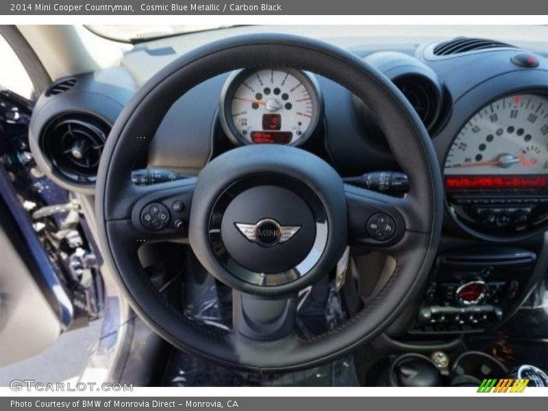 Cosmic Blue Metallic / Carbon Black 2014 Mini Cooper Countryman
