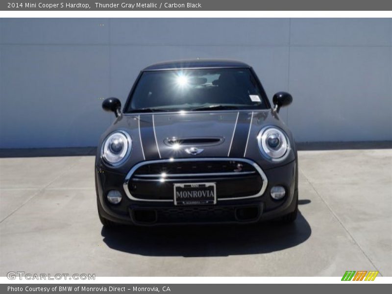 Thunder Gray Metallic / Carbon Black 2014 Mini Cooper S Hardtop
