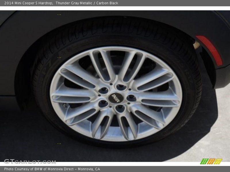Thunder Gray Metallic / Carbon Black 2014 Mini Cooper S Hardtop