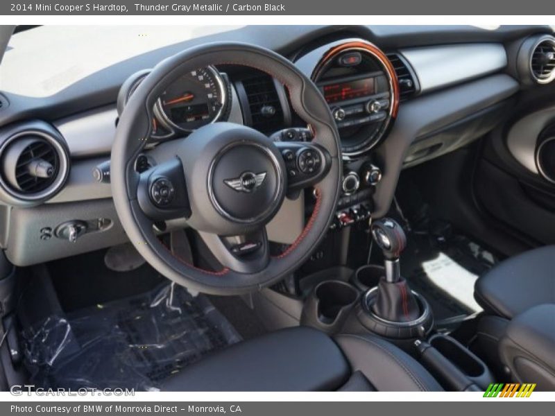 Thunder Gray Metallic / Carbon Black 2014 Mini Cooper S Hardtop