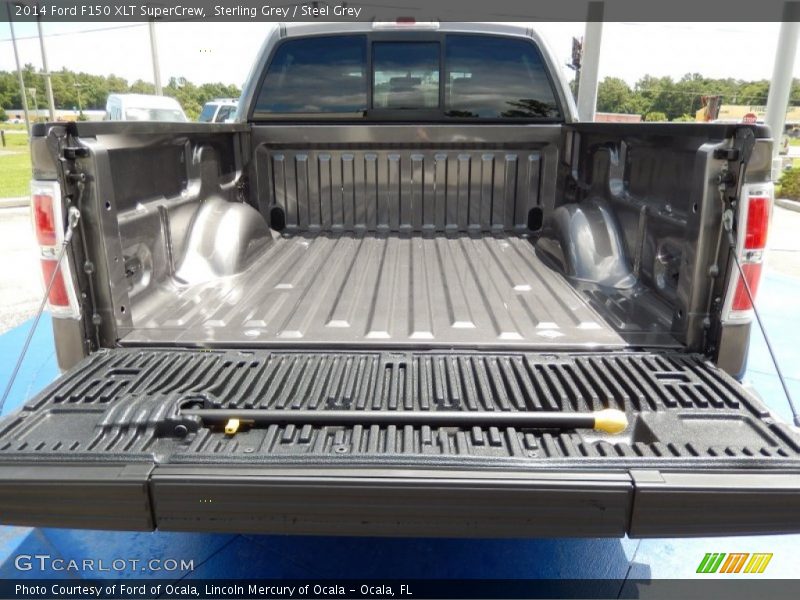 Sterling Grey / Steel Grey 2014 Ford F150 XLT SuperCrew