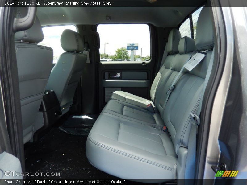 Sterling Grey / Steel Grey 2014 Ford F150 XLT SuperCrew