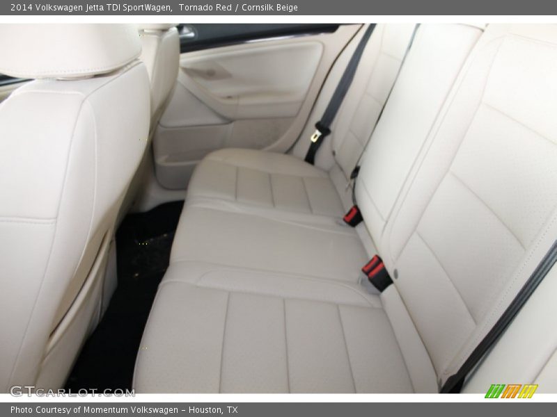 Tornado Red / Cornsilk Beige 2014 Volkswagen Jetta TDI SportWagen