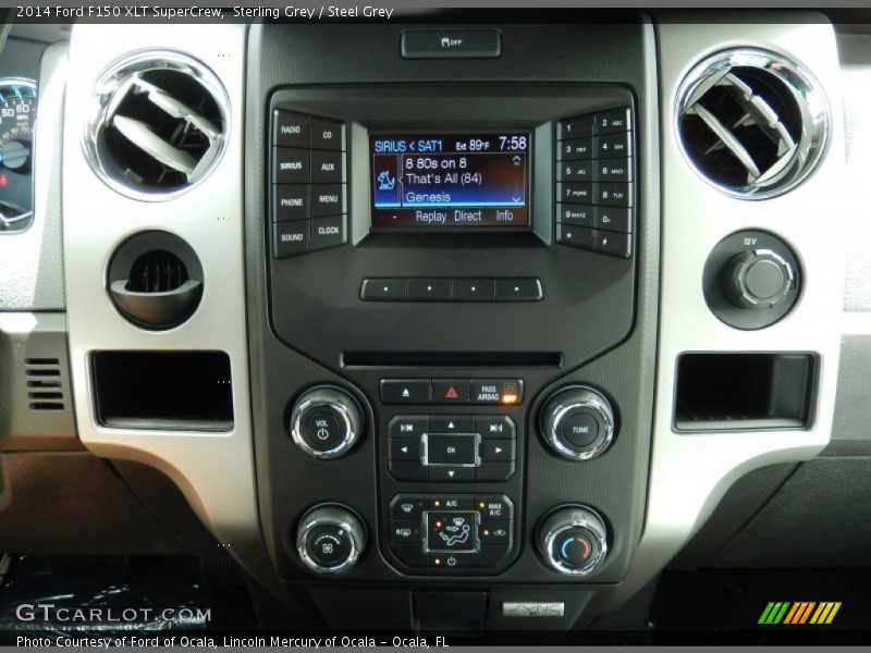 Sterling Grey / Steel Grey 2014 Ford F150 XLT SuperCrew