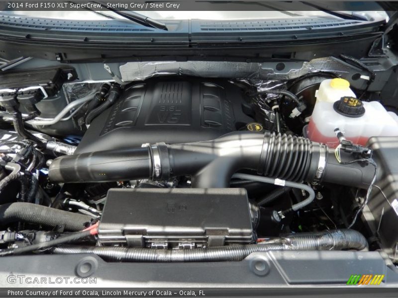 Sterling Grey / Steel Grey 2014 Ford F150 XLT SuperCrew