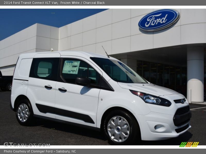  2014 Transit Connect XLT Van Frozen White